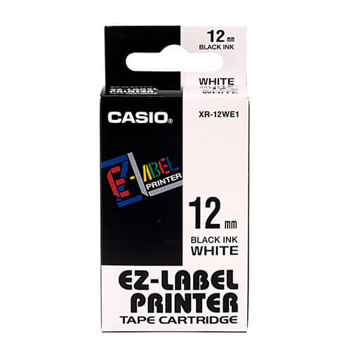 Casio Black on White Label
