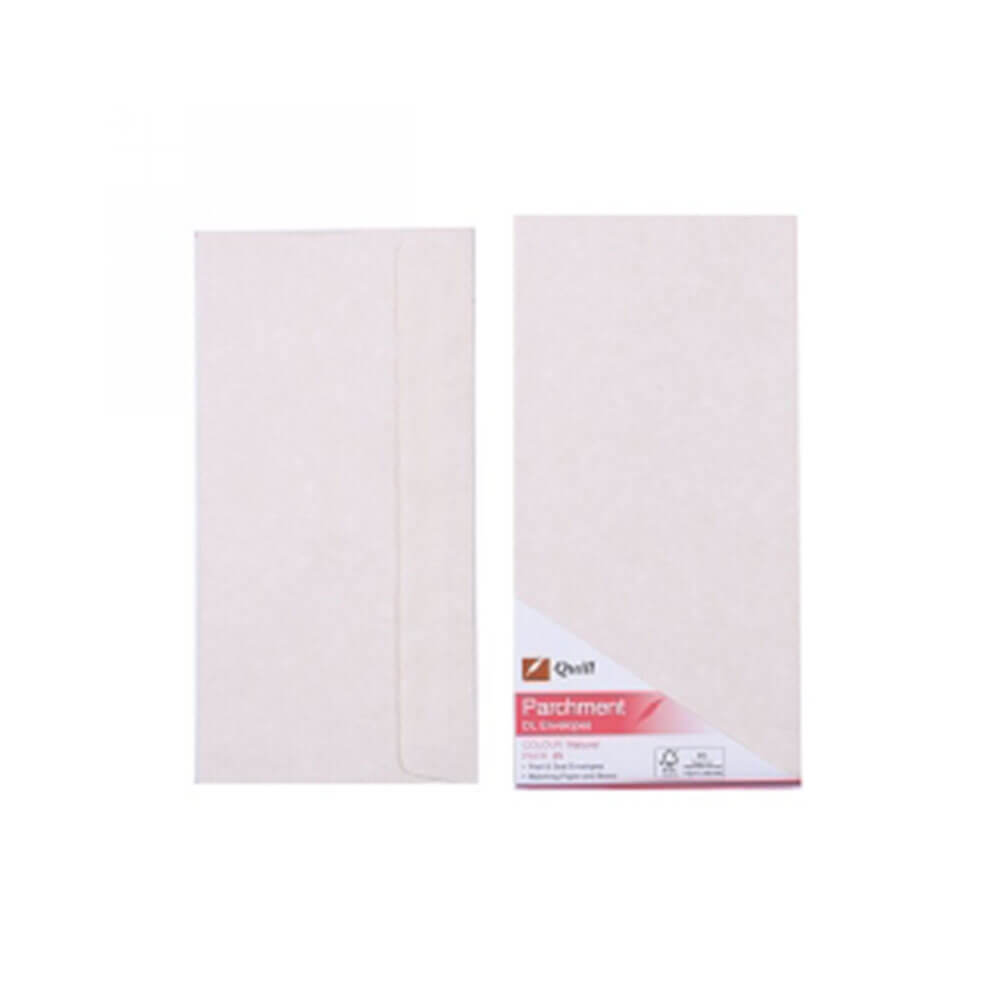 Quill Parchment Envelope DL (25pk)