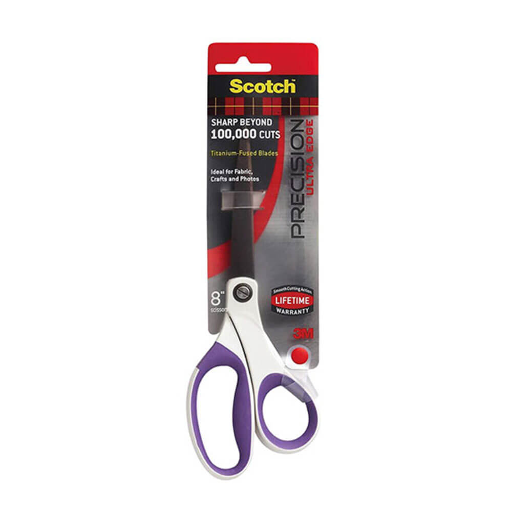 Scotch Titanium Precision Scissors 8" Assorted