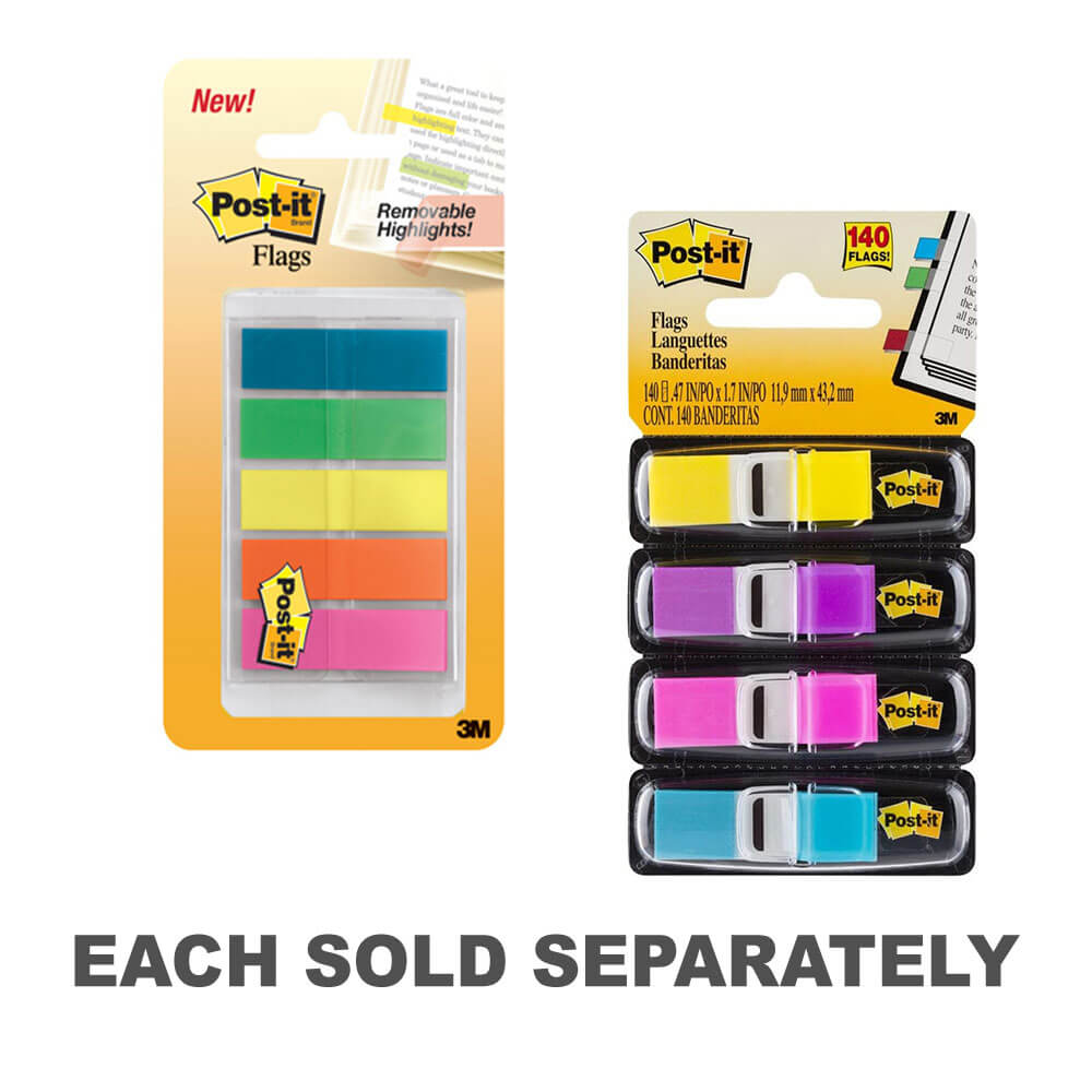Post-it Removable Highlights Flags (11.9x43.2mm)