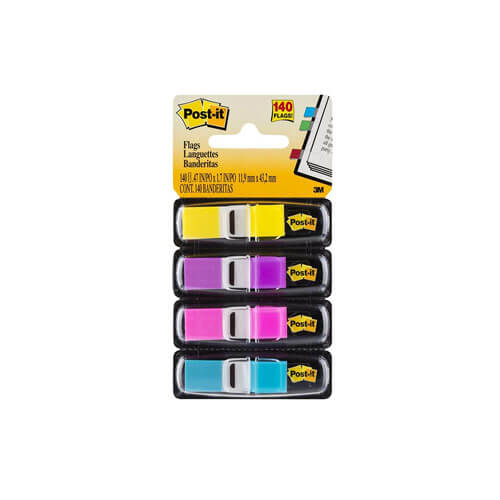 Post-it Removable Highlights Flags (11.9x43.2mm)