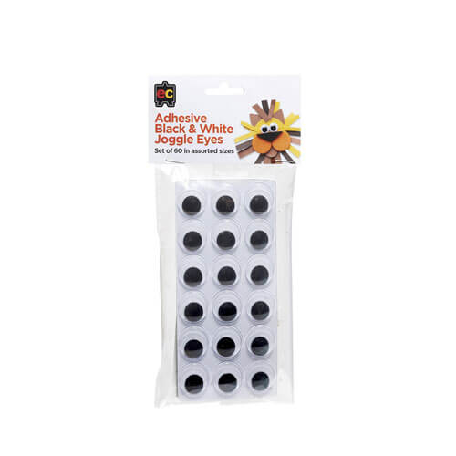 EC Adhesive Joggle Eyes