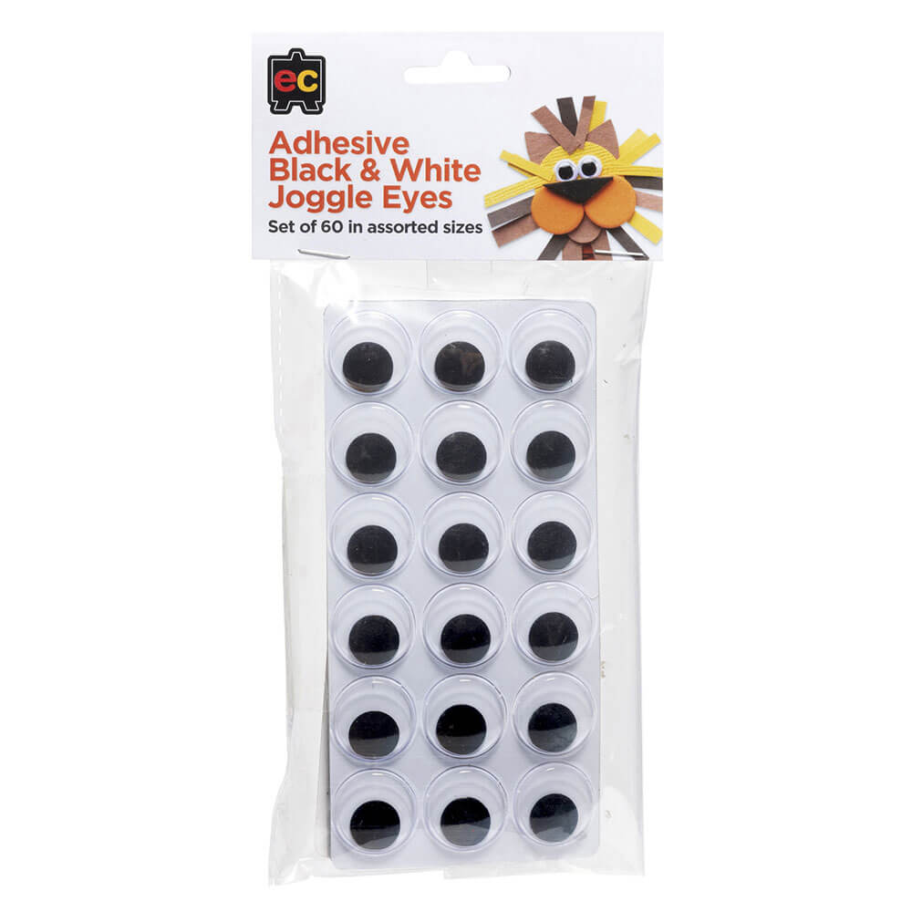 EC Adhesive Joggle Eyes