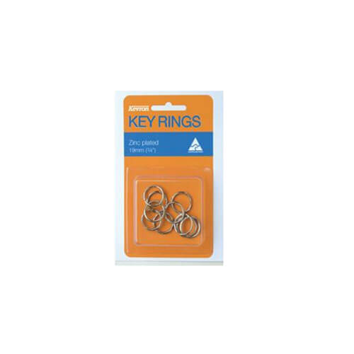 Kevron Key Rings 19mm (10pk)