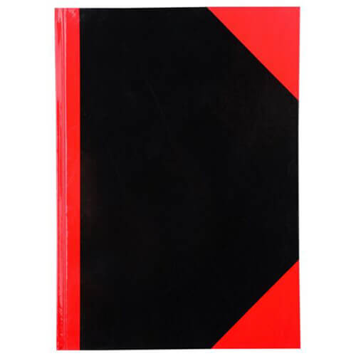 Cumberland Index Notebook 100 Leaves A-Z (Red & Black)