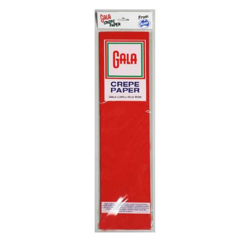 Gala Crepe Paper 12-Pack (240x50cm)