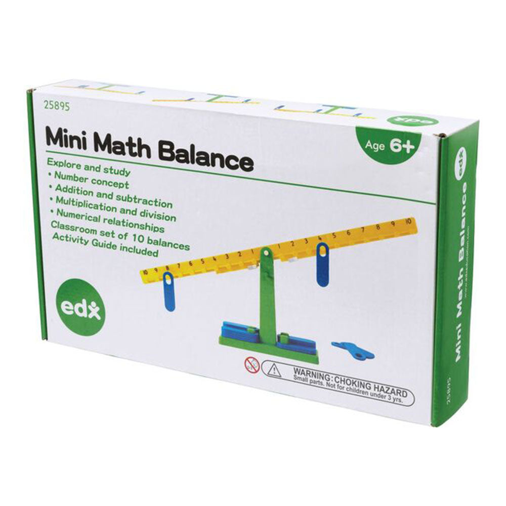 EDX Mathematics Mini Math Balance (Set of 10)