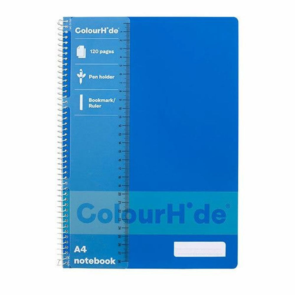 Colourhide A4 Notebook 120pg