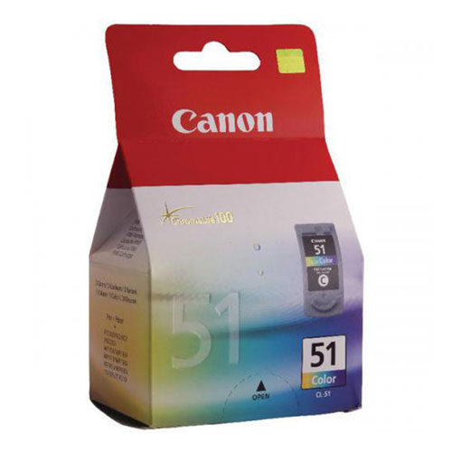 Canon Inkjet CL-51 High Yield Tri-Color Cartridge