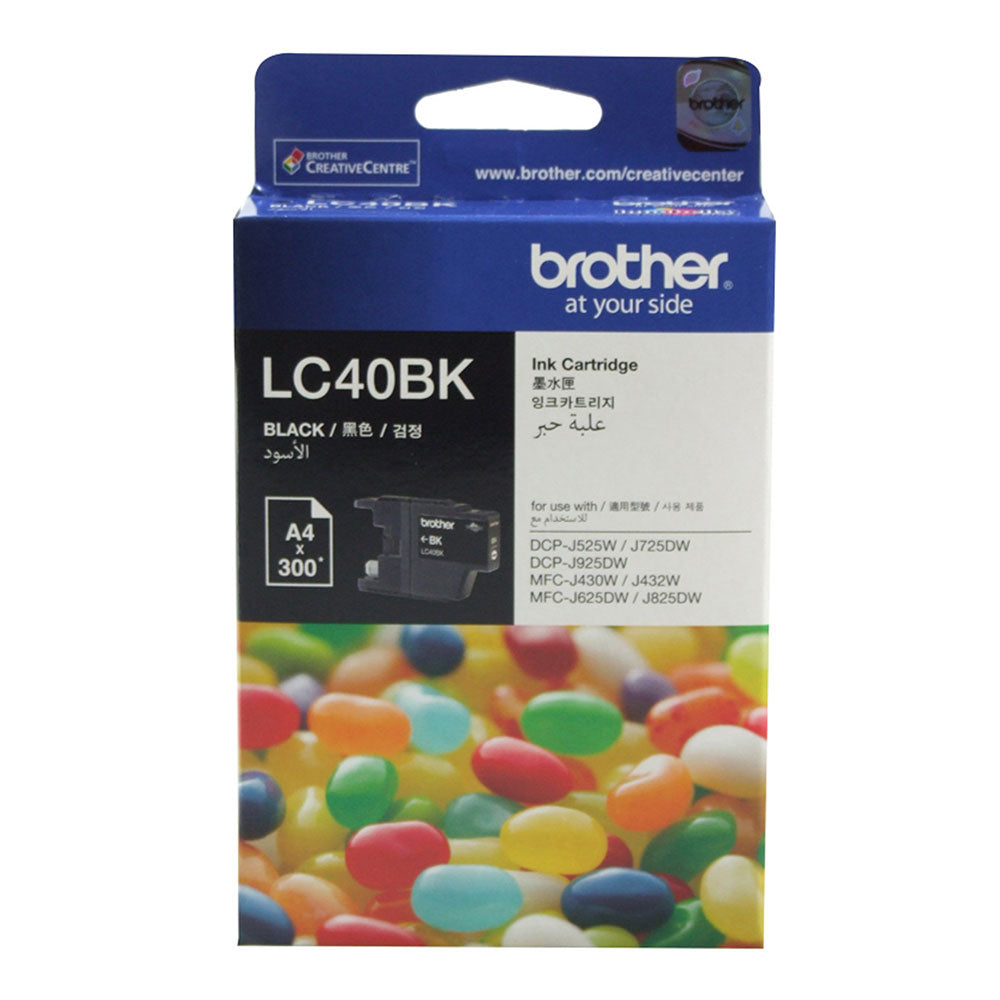 Brother Inkjet LC40 Cartridge (Black)