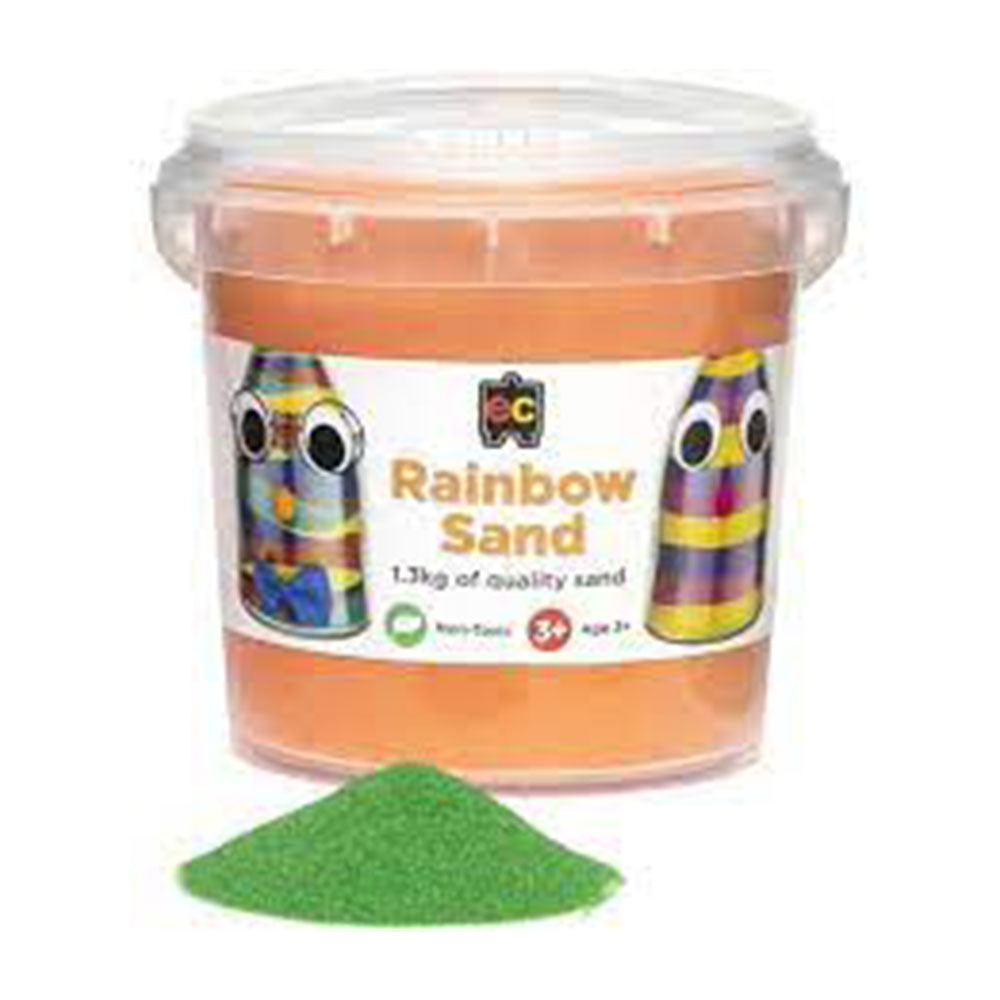 Edvantage Non Toxic Rainbow Sand 1.3kg (Orange)