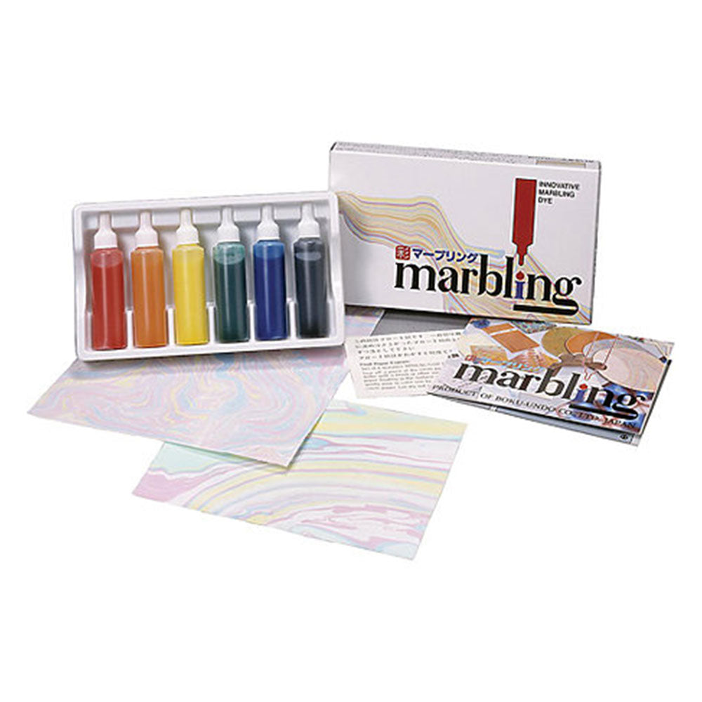 Edvantage Bokundo Dye Marbling Set (6x12mL)