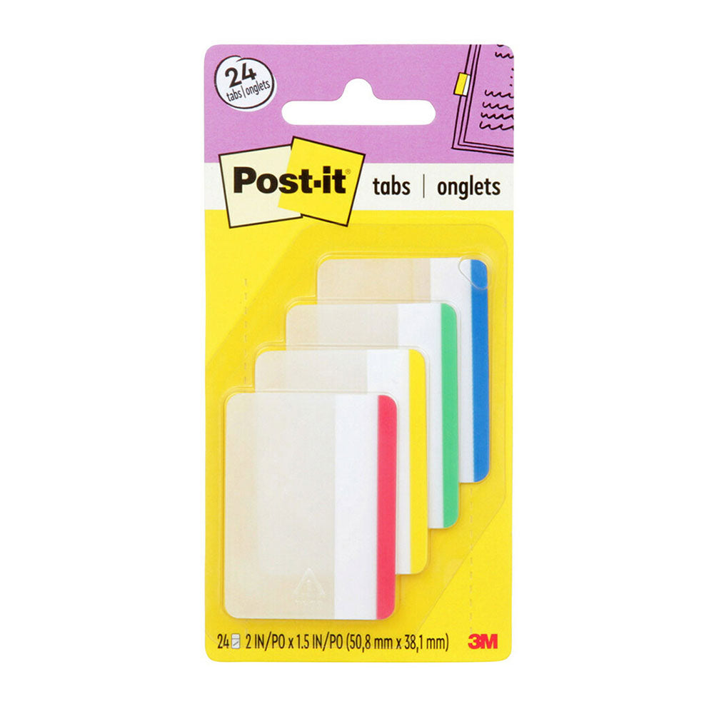 Post-It Filing Tabs (Pack of 4)