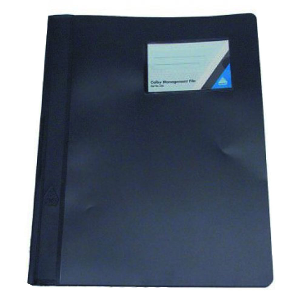 Colby A4 Solid Front File Management 226A (Black)