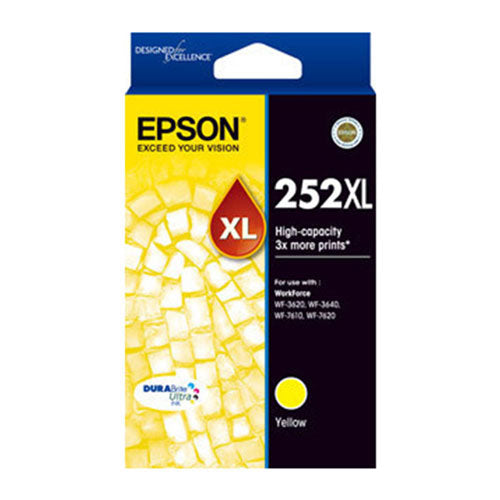 Epson Durabrite Inkjet Cartridge (Ultra Yellow)