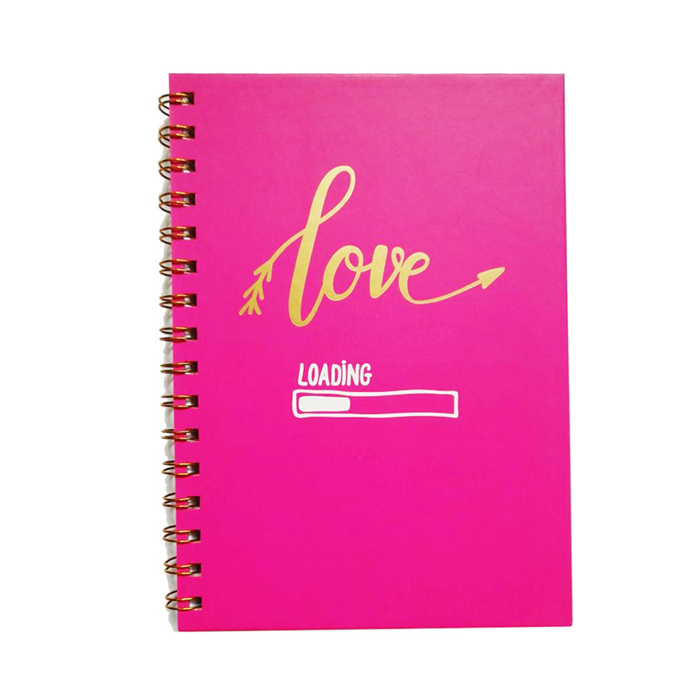 Profile A5 Hadcover Spiral Love Notebook 160pg