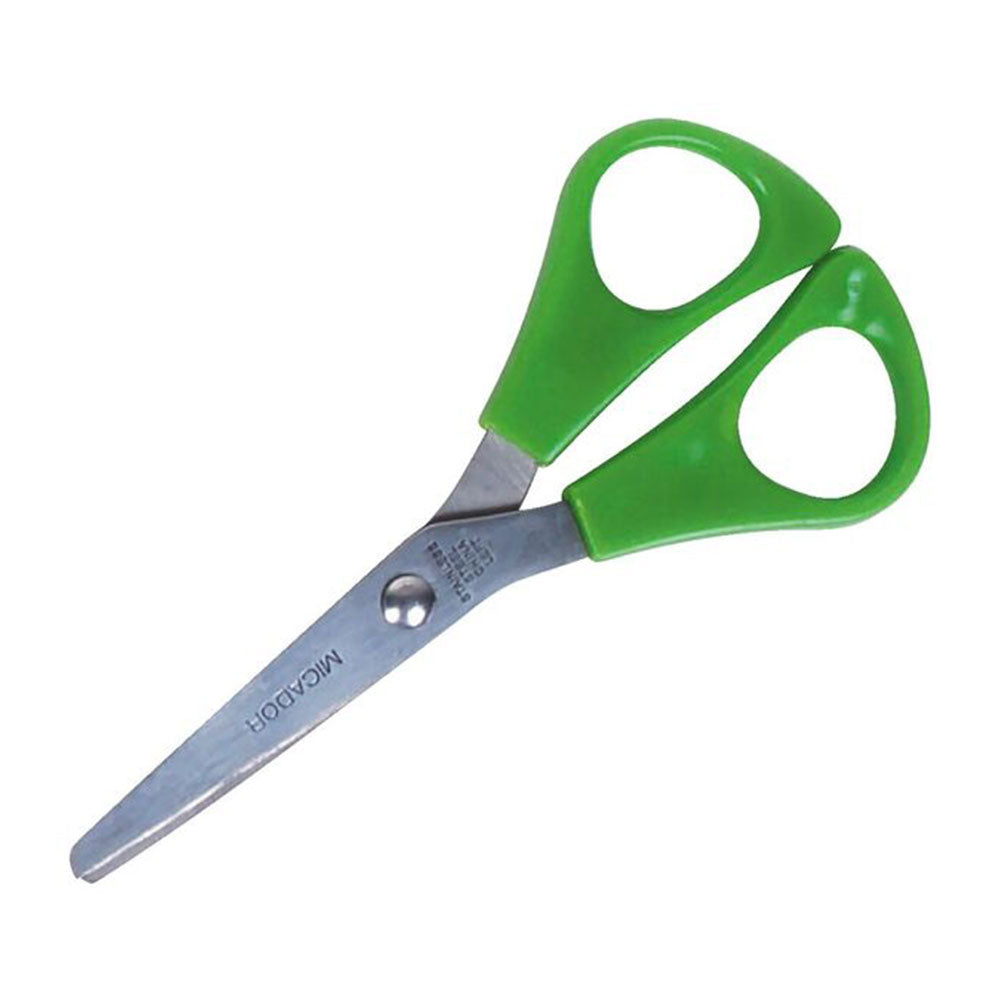 Micador Left Handed Scissors with Green Handle