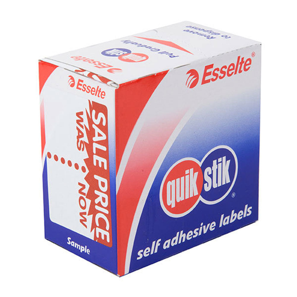 Quik Stik Sale Price Label Dispenser Box of 100 (44x65mm)