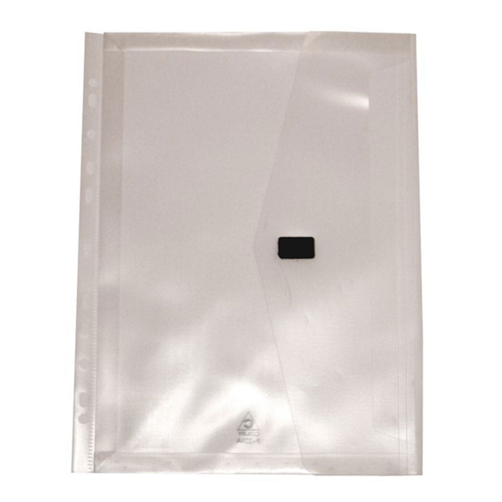 Colby A4 Polywally Clear Document Wallet Binder P326A