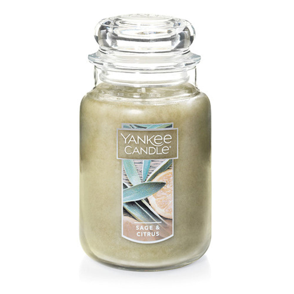 Yankee Classic Sage & Citrus Candle Jar
