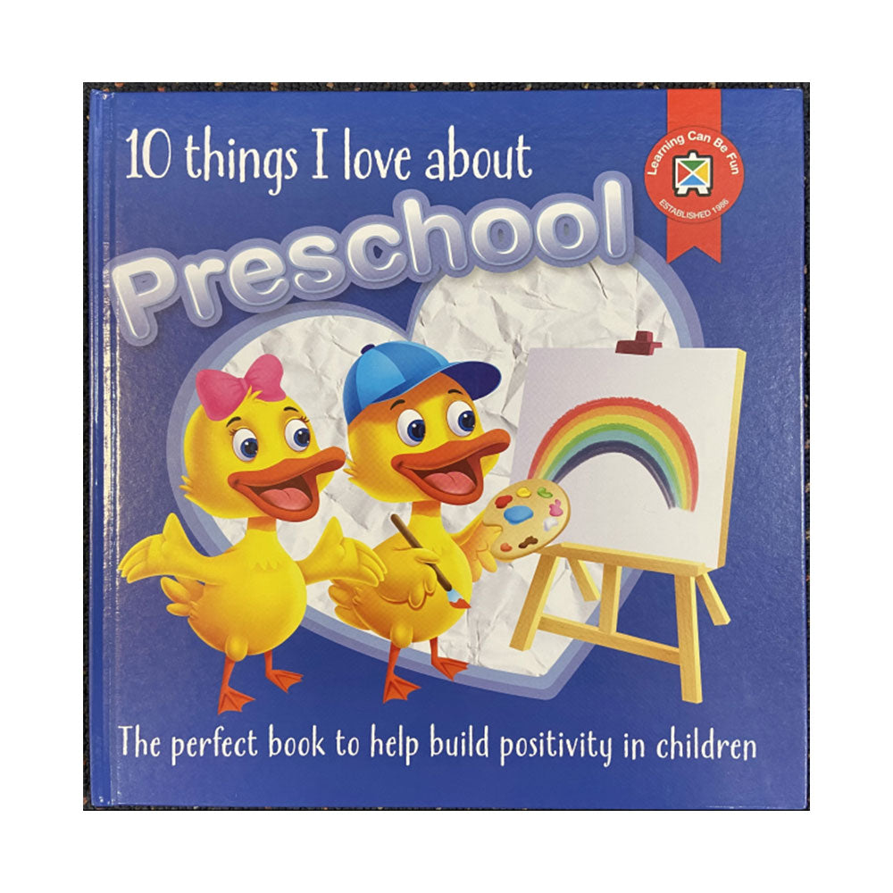 EC 10 Things I Love About Pre School Kinder Book