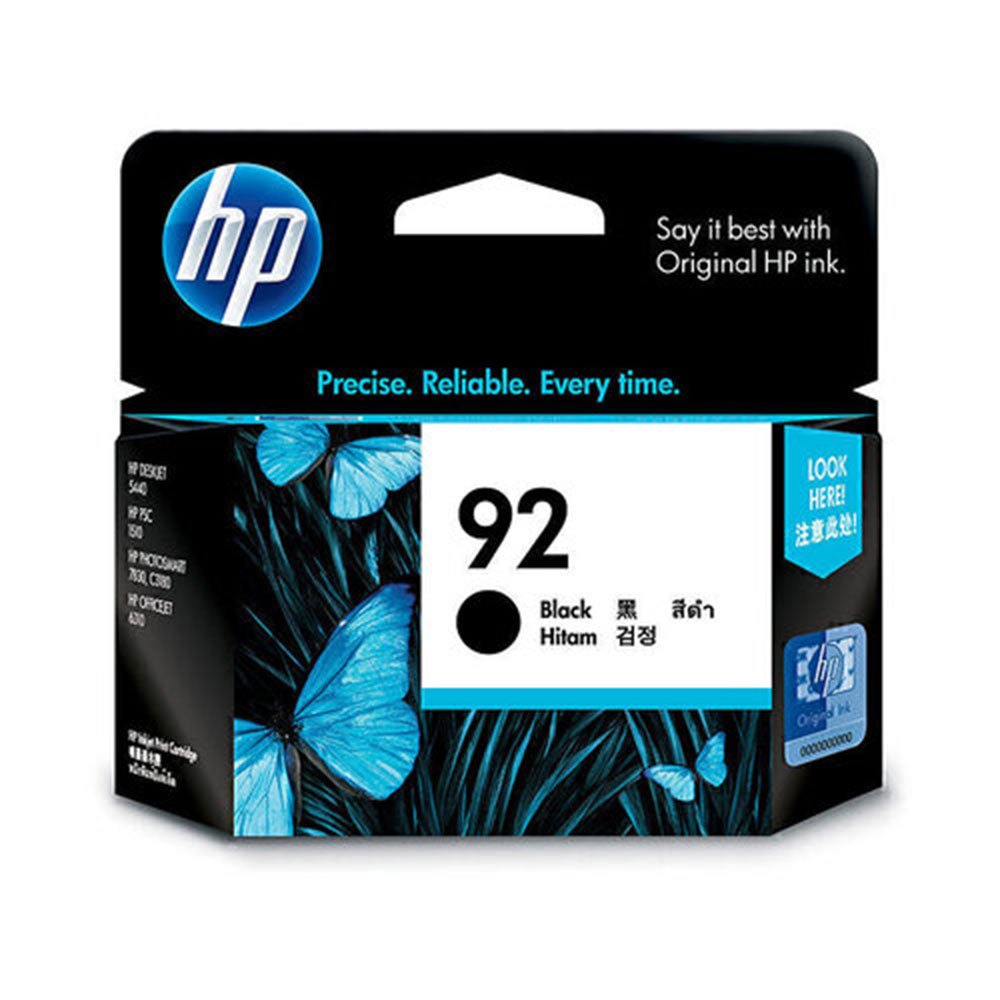 HP Inkjet No. 92 Cartridge (Black)