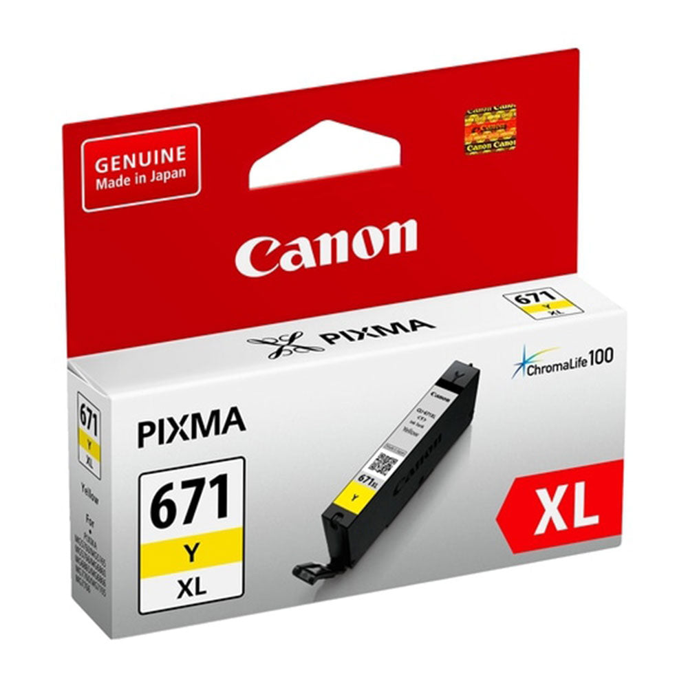 Canon Inkjet 671XL Cartridge (Yellow)