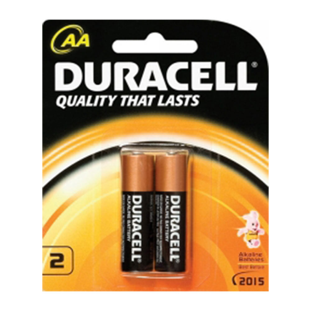 Duracell AA Alkaline Battery (Pack of 2)