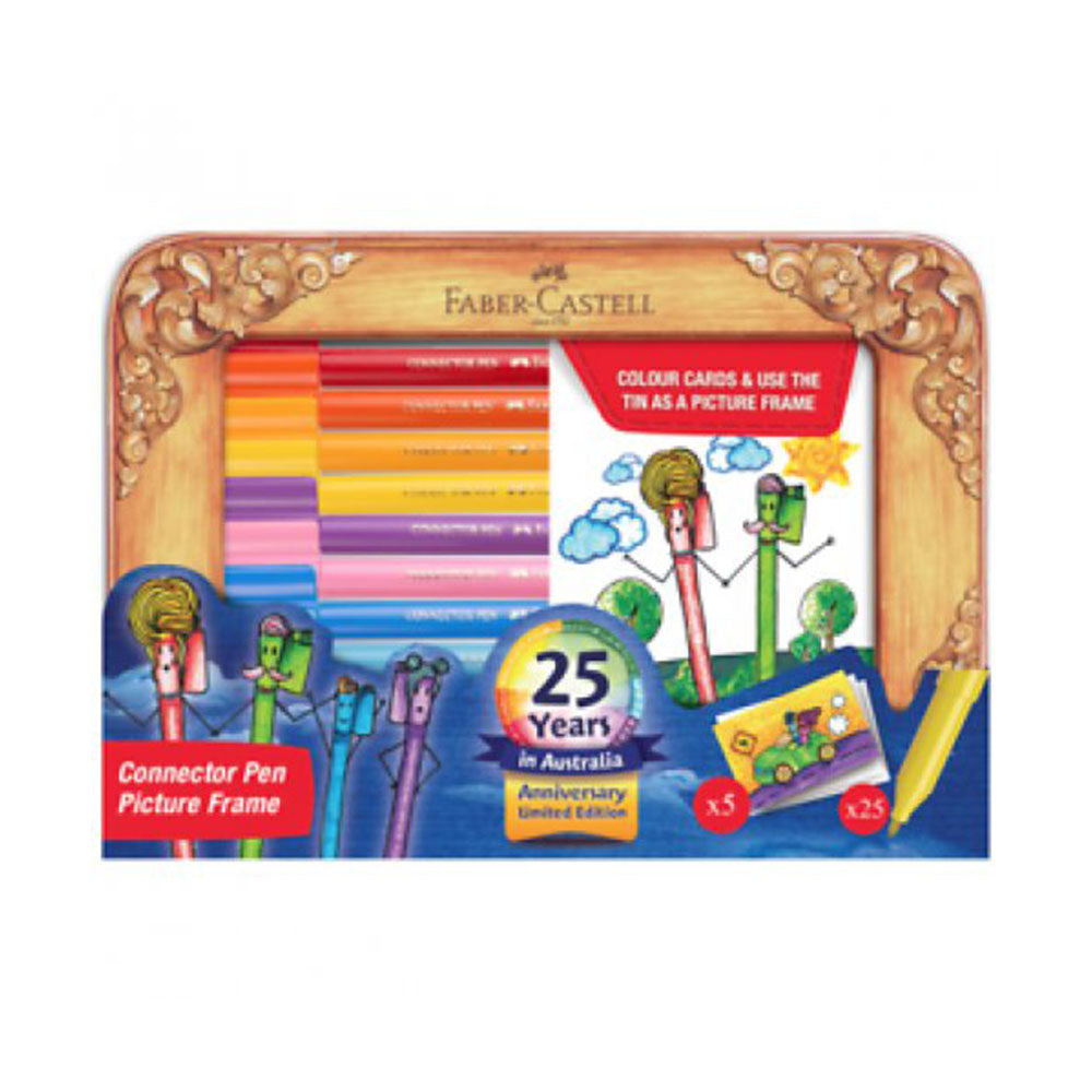 Faber-Castell Limited Connector Pen Picture Frame Tin Gift