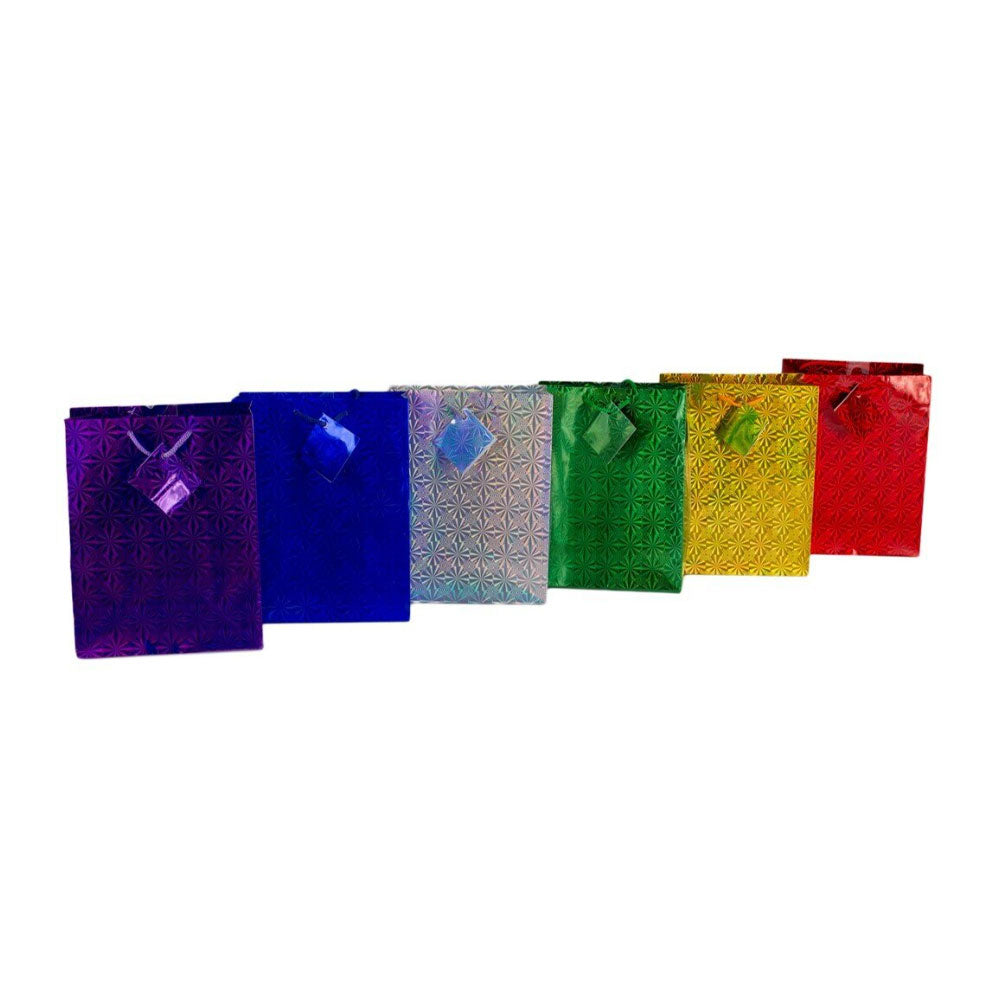 Deluxe Medium Holographic Gift Bag (170x220x90mm)