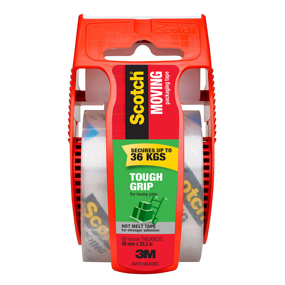 Scotch Tough Grip Moving Tape with Dispenser (48mmx20m)