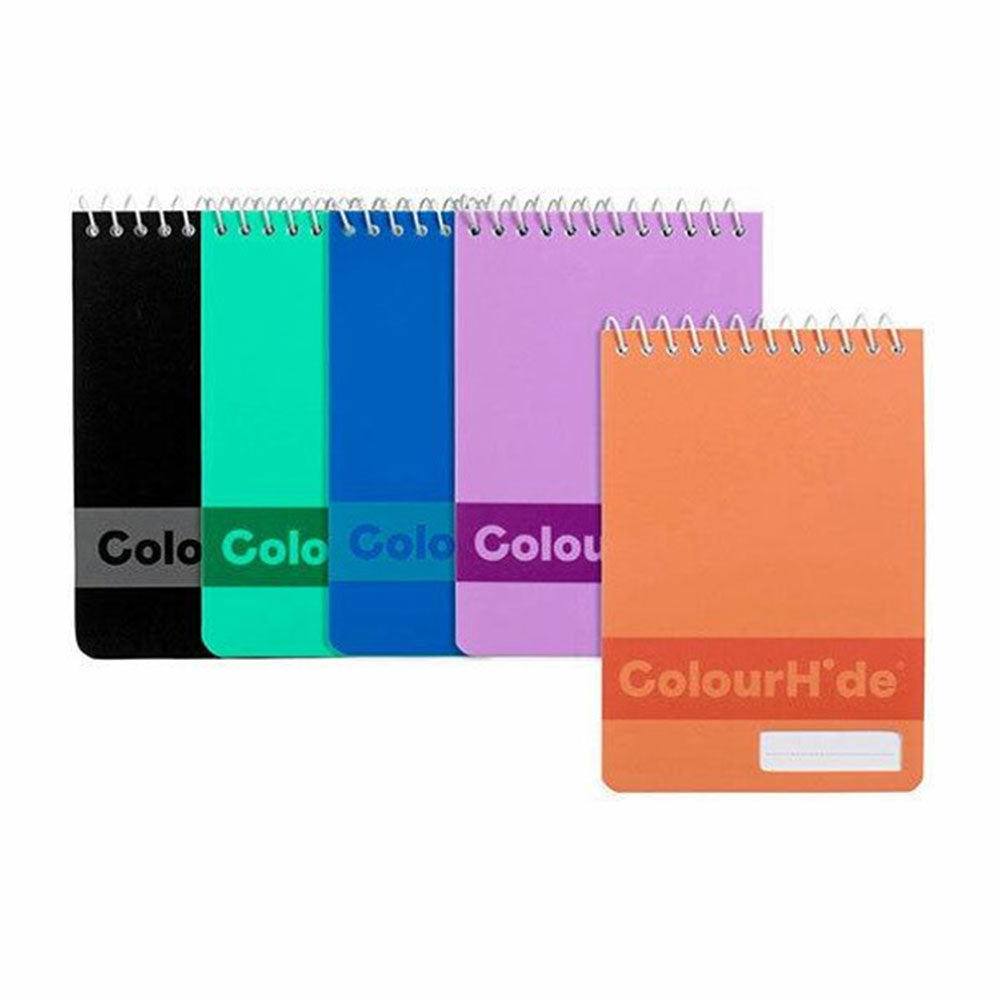 Colourhide Pocket Notebook 96pg 5pcs (112x77mm)