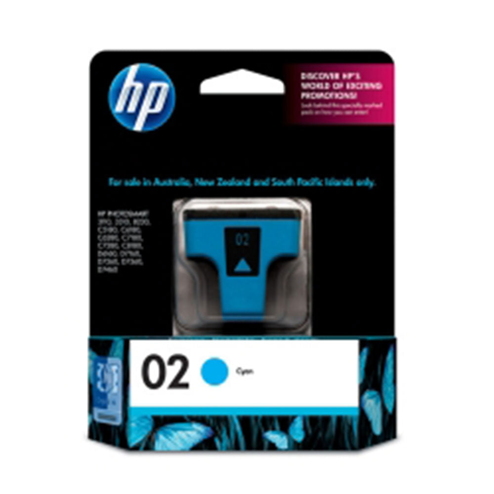 HP Inkjet 02 8771 Cartridge (Cyan)