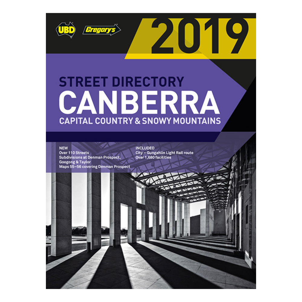 Canberra 2019 Street Directory (23rd Edition)