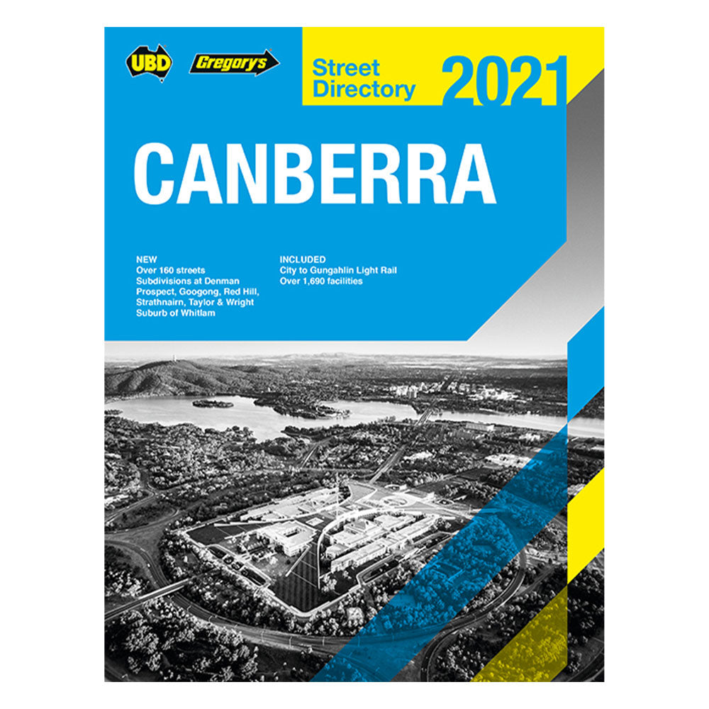 Canberra Capital Country & Snowy Mtns 2021 St Directory 25E