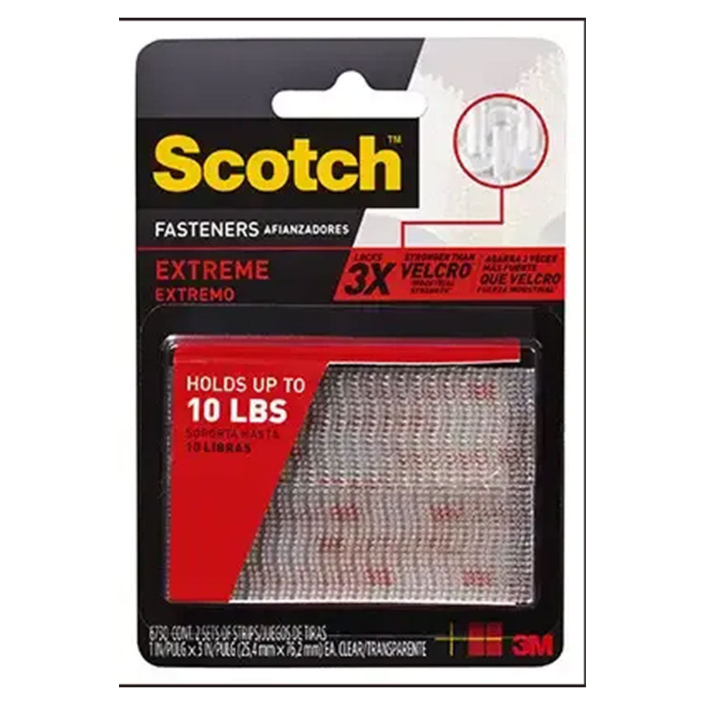 3M Extreme Clear Hook and Loop Fasteners