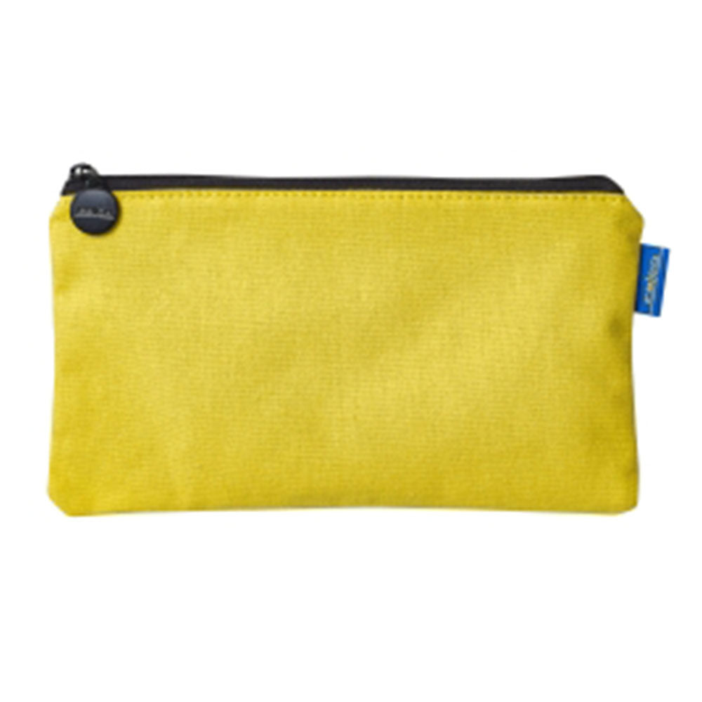 Celco Yellow Canvas Pencil Case (210x110mm)