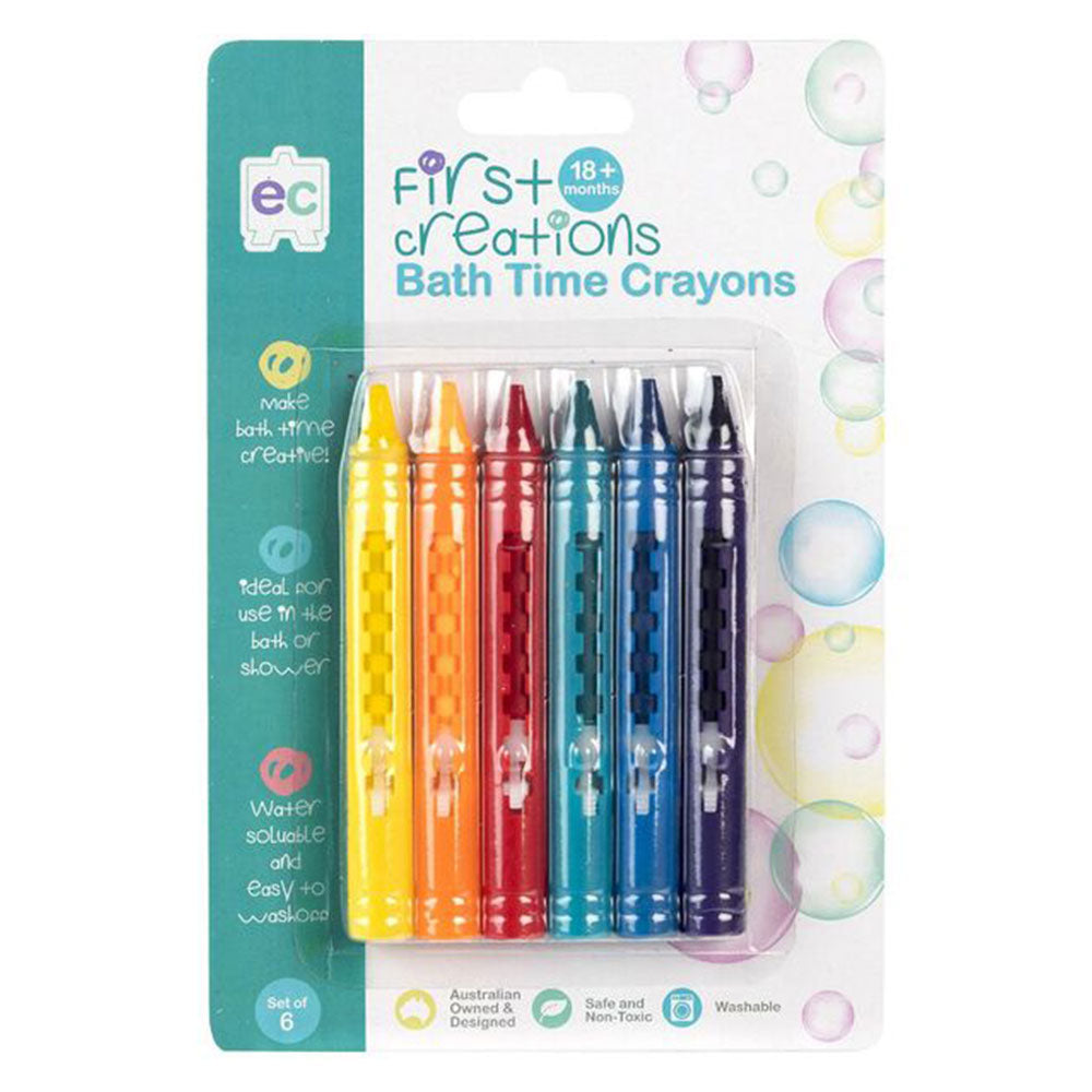 First Creations Bath Crayons (Set of 6)