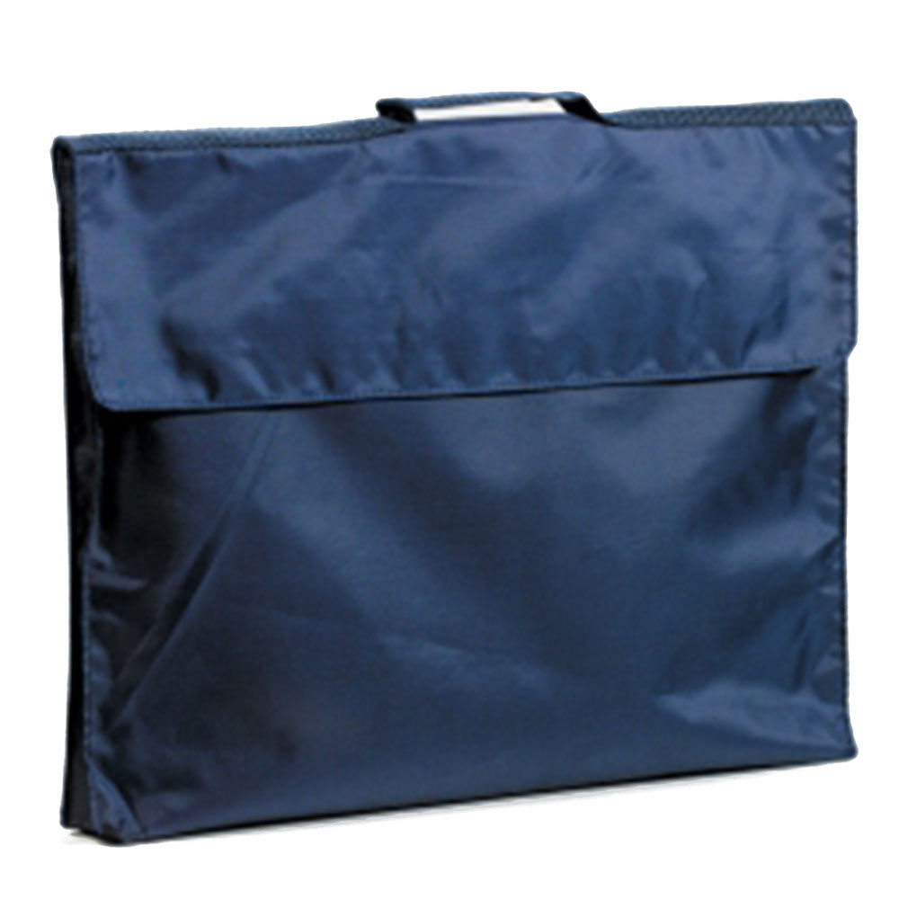 Basic Navy Blue Library Book Bag (295x350mm)