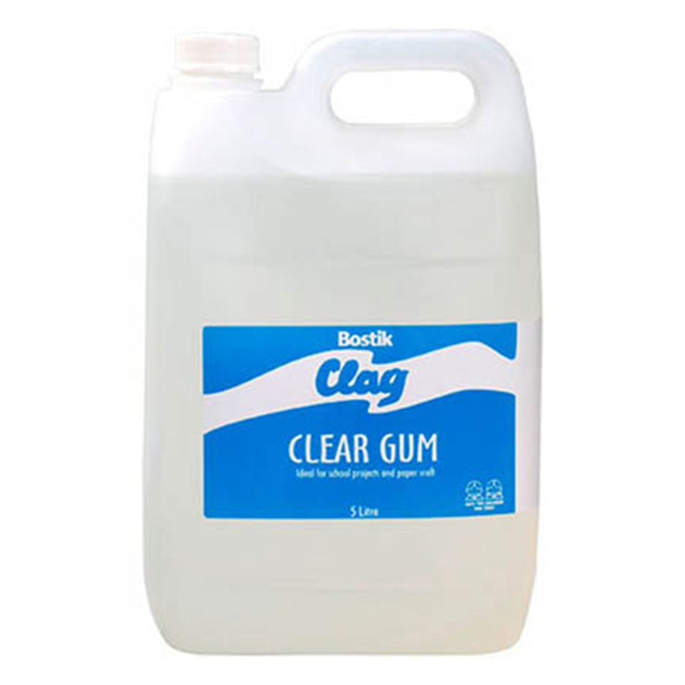 Clag Clear Gum Glue 5L