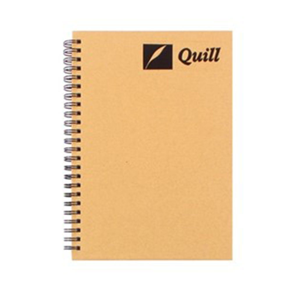 Quill Natural Range A5 Spiral Notebook 160pg