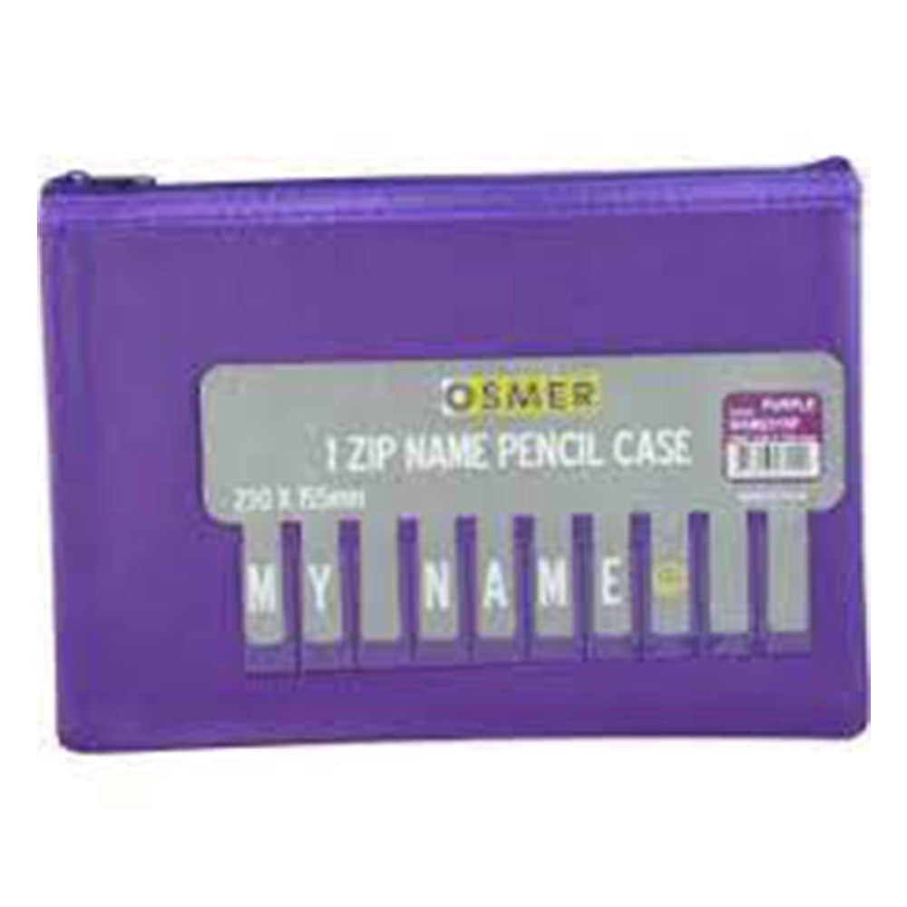 Osmer 1-Zip Name Pencil Case (23x15cm)