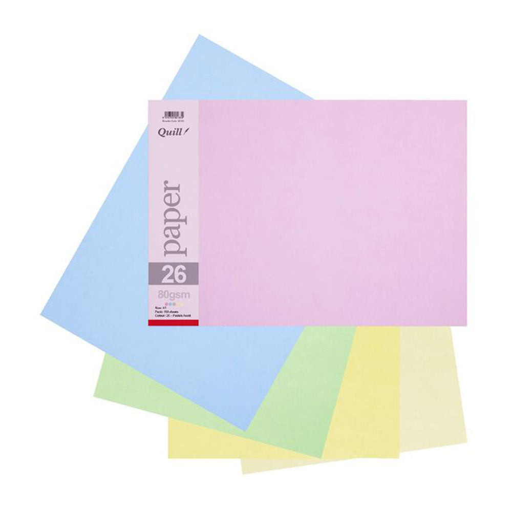 Quill A3 Paper 80gsm 150pcs (Pastel)