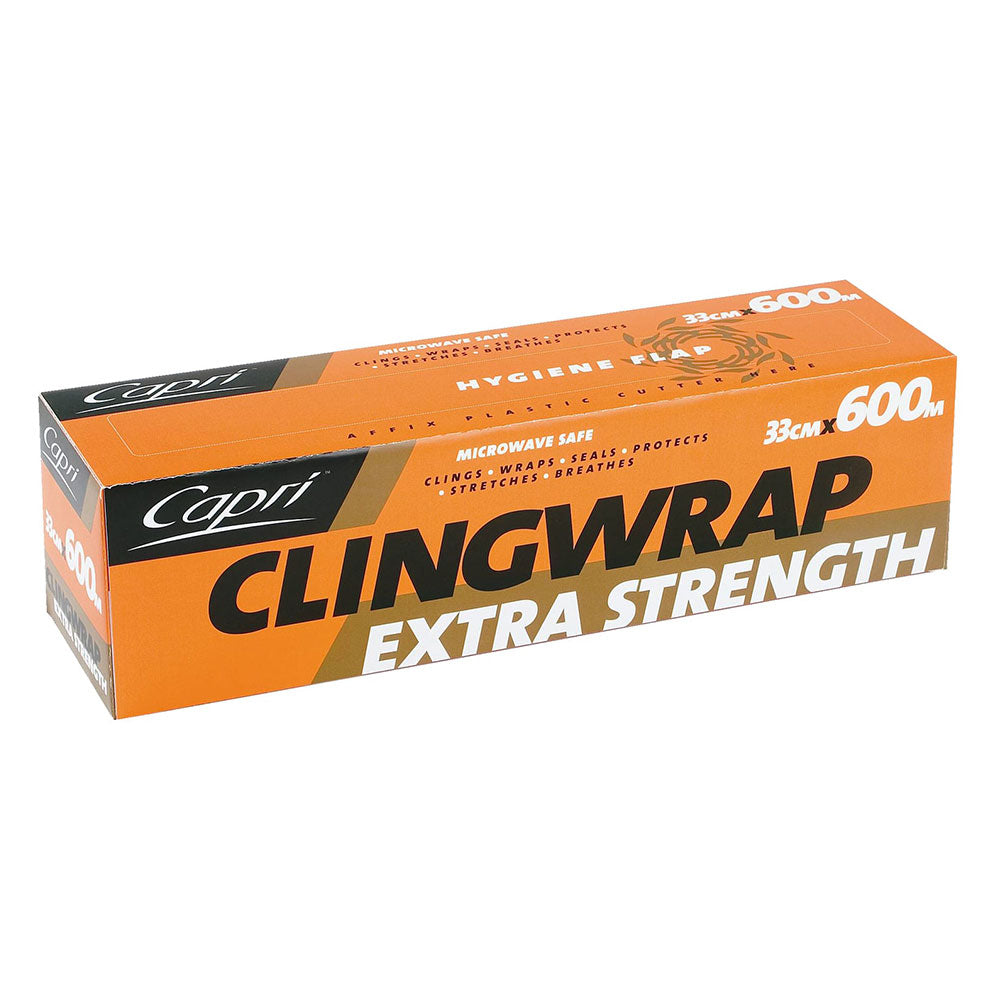 Capri Cling Wrap Plastic Roll (33cmx600m)
