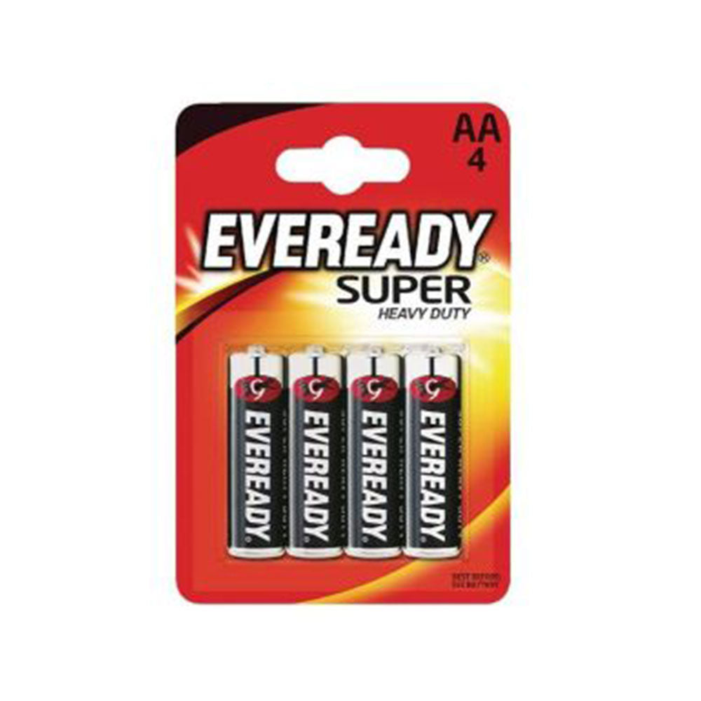 Eveready Super Heavy Duty AA Battery 4pcs