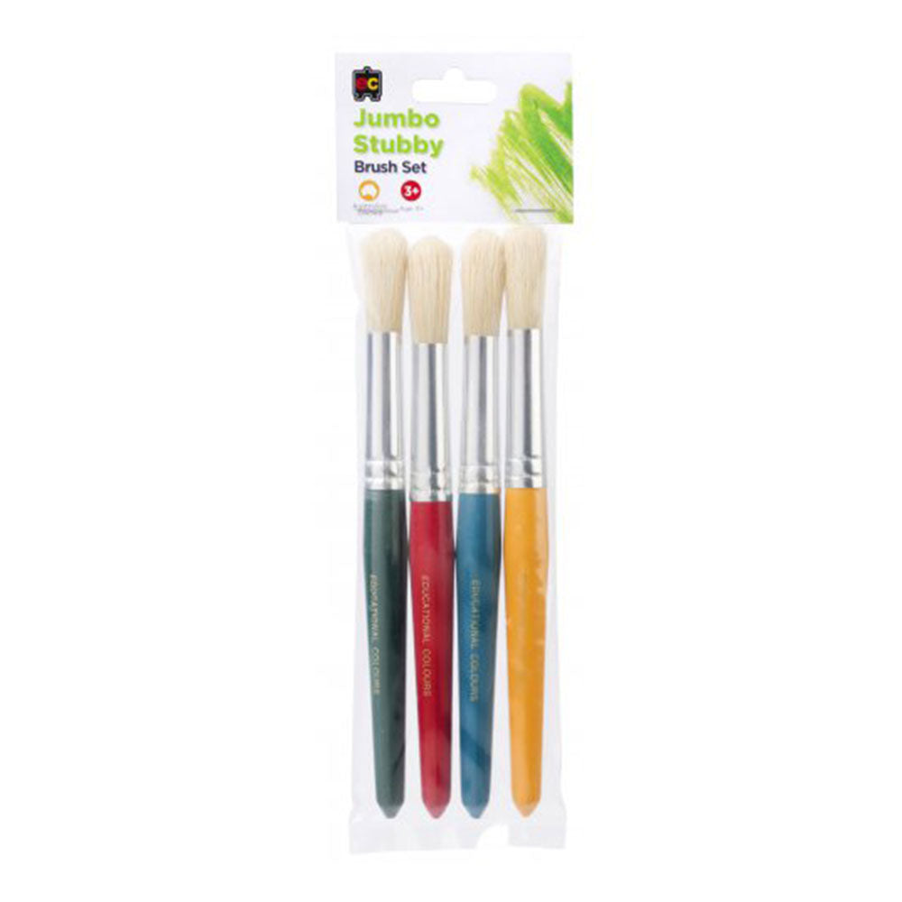 EC Stubby Paint Brush (Pack of 4)