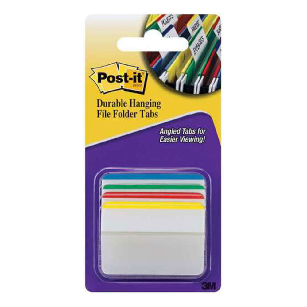 Post-It Hanging File Folder Tabs (Pack of 4)