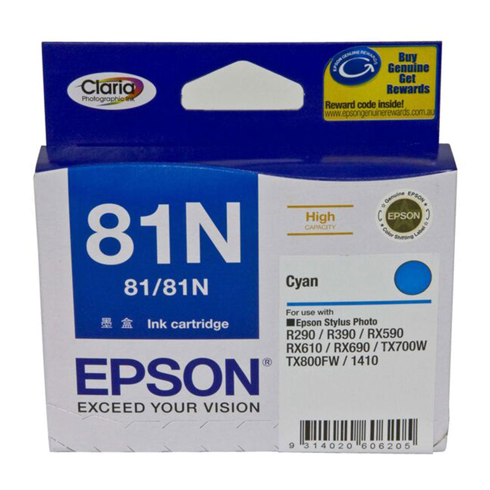 Epson Inkjet T1112 81N Cartridge (Cyan)