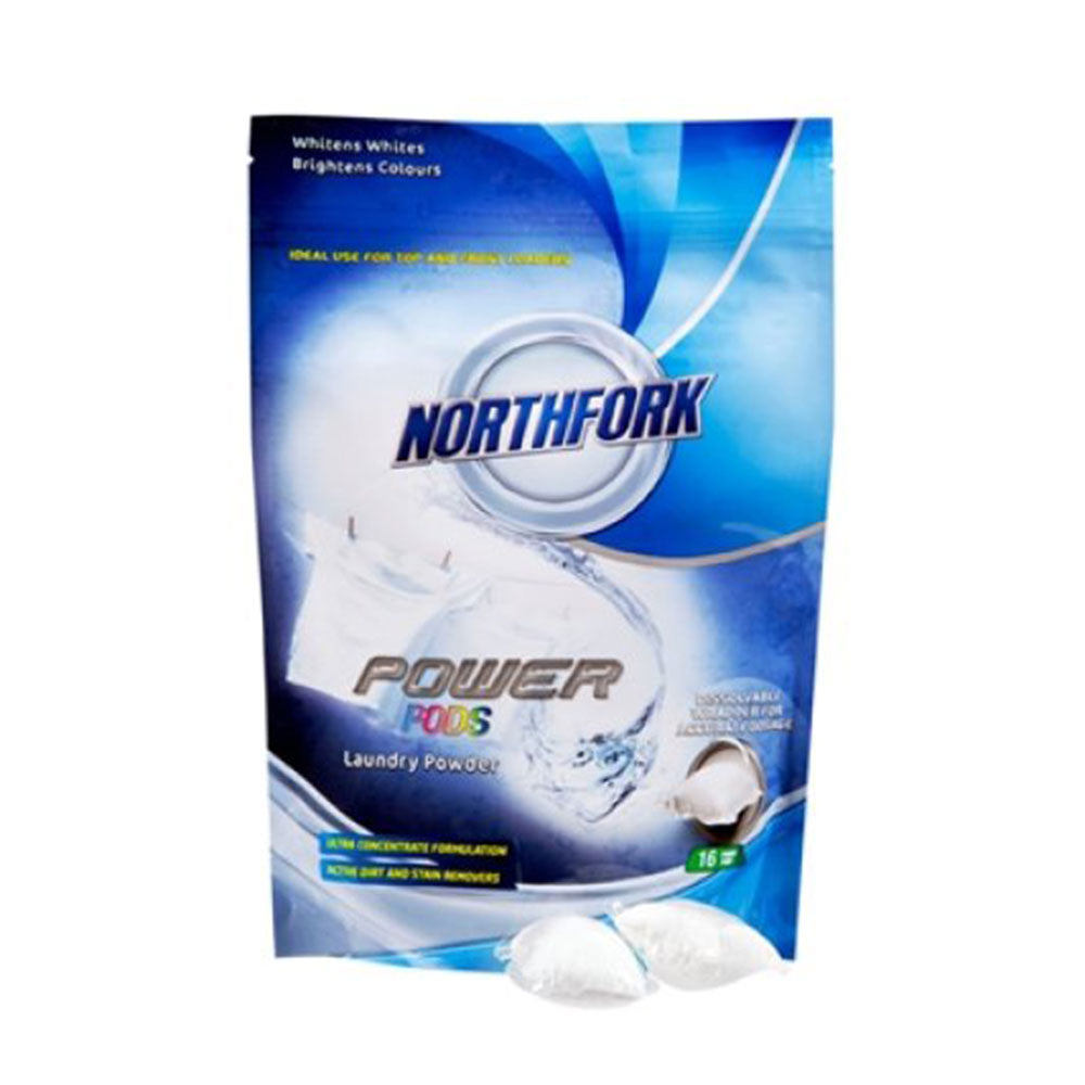 Northfork Laundry Washing Power Pack Pods 16pcs