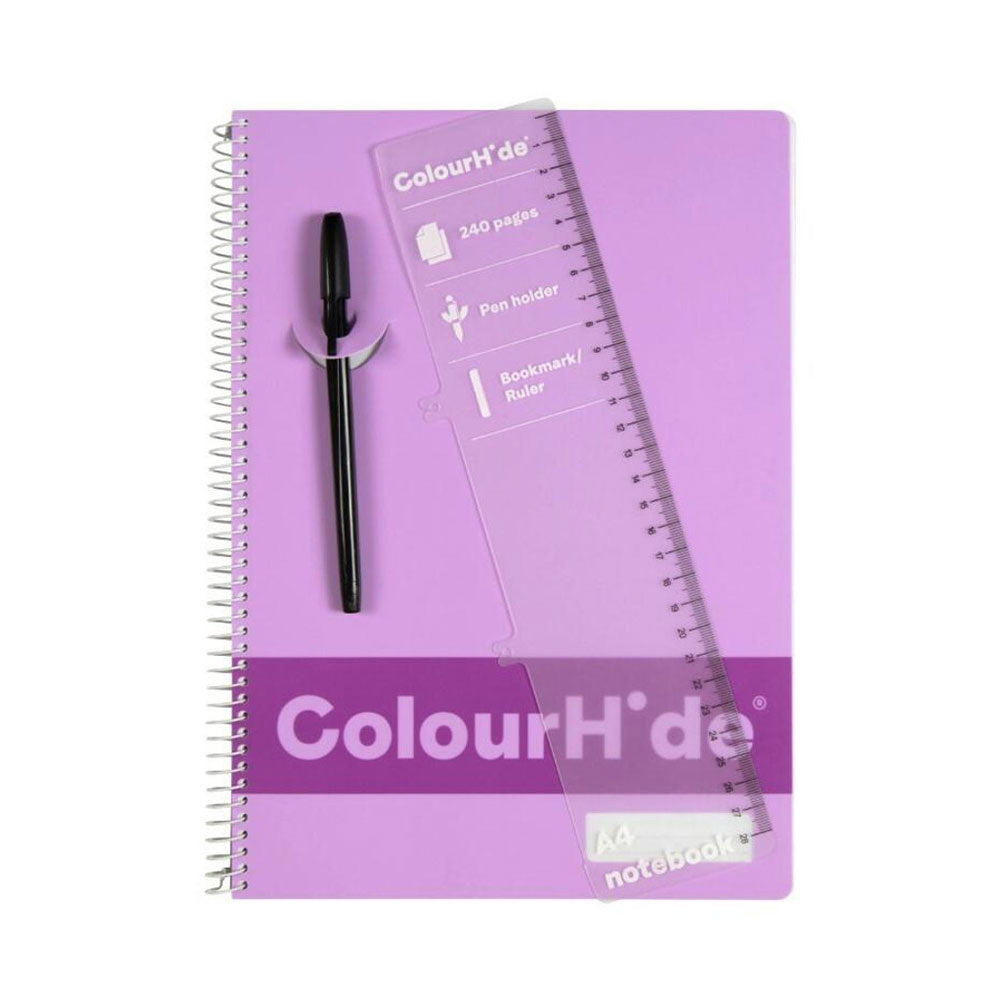 Colourhide A4 Notebook 240pg